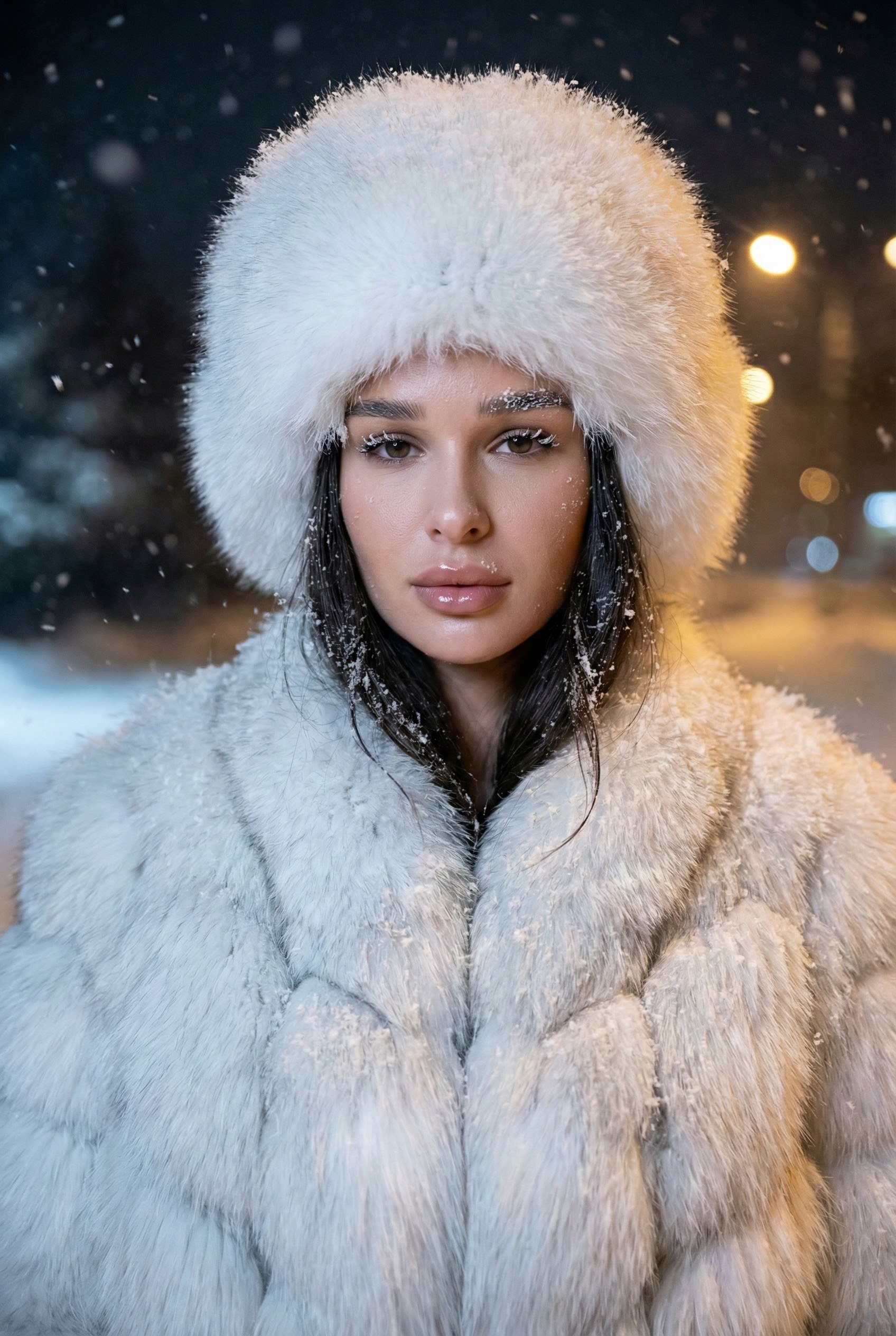 Замершие реснички 