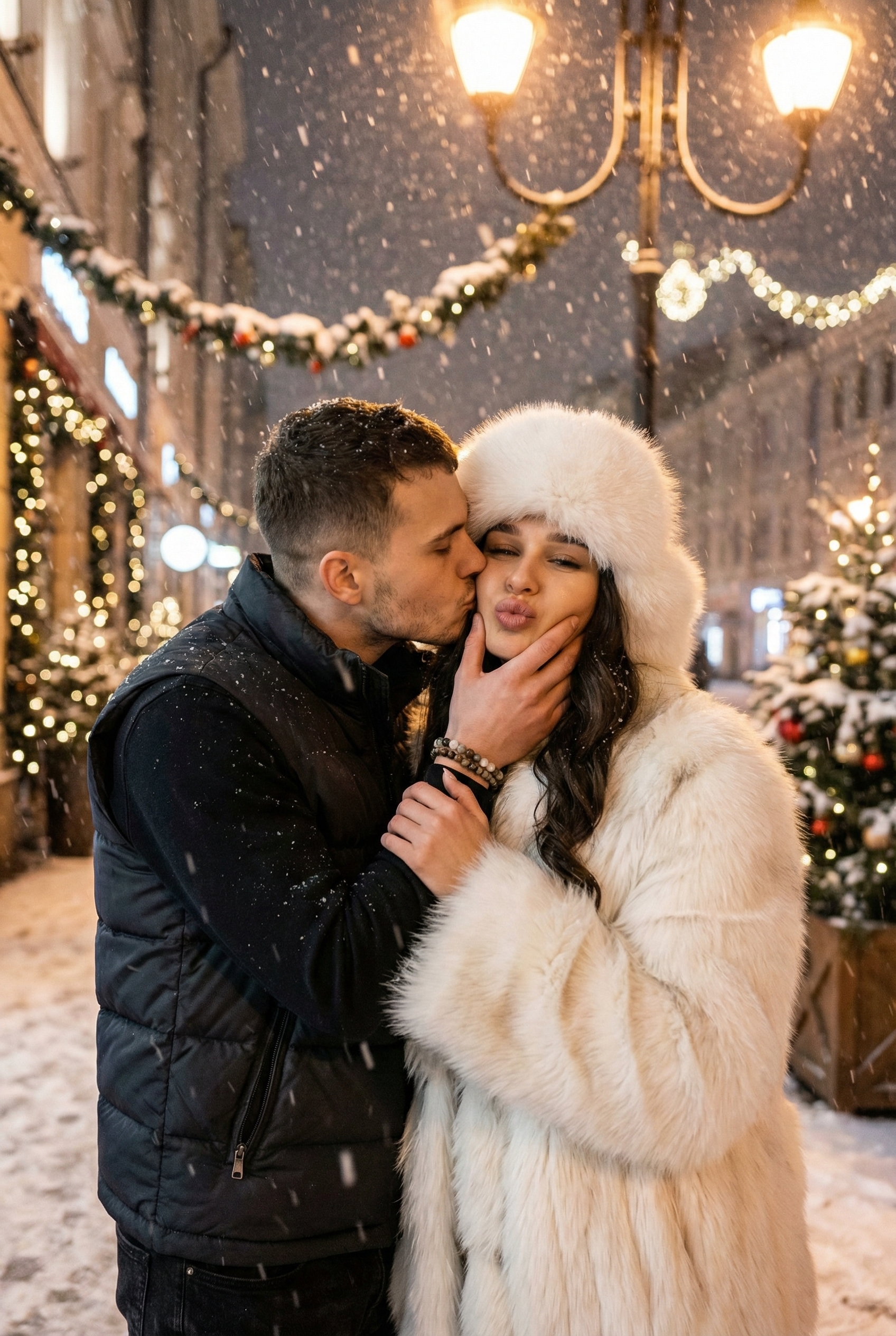 Поцелуй в щечку