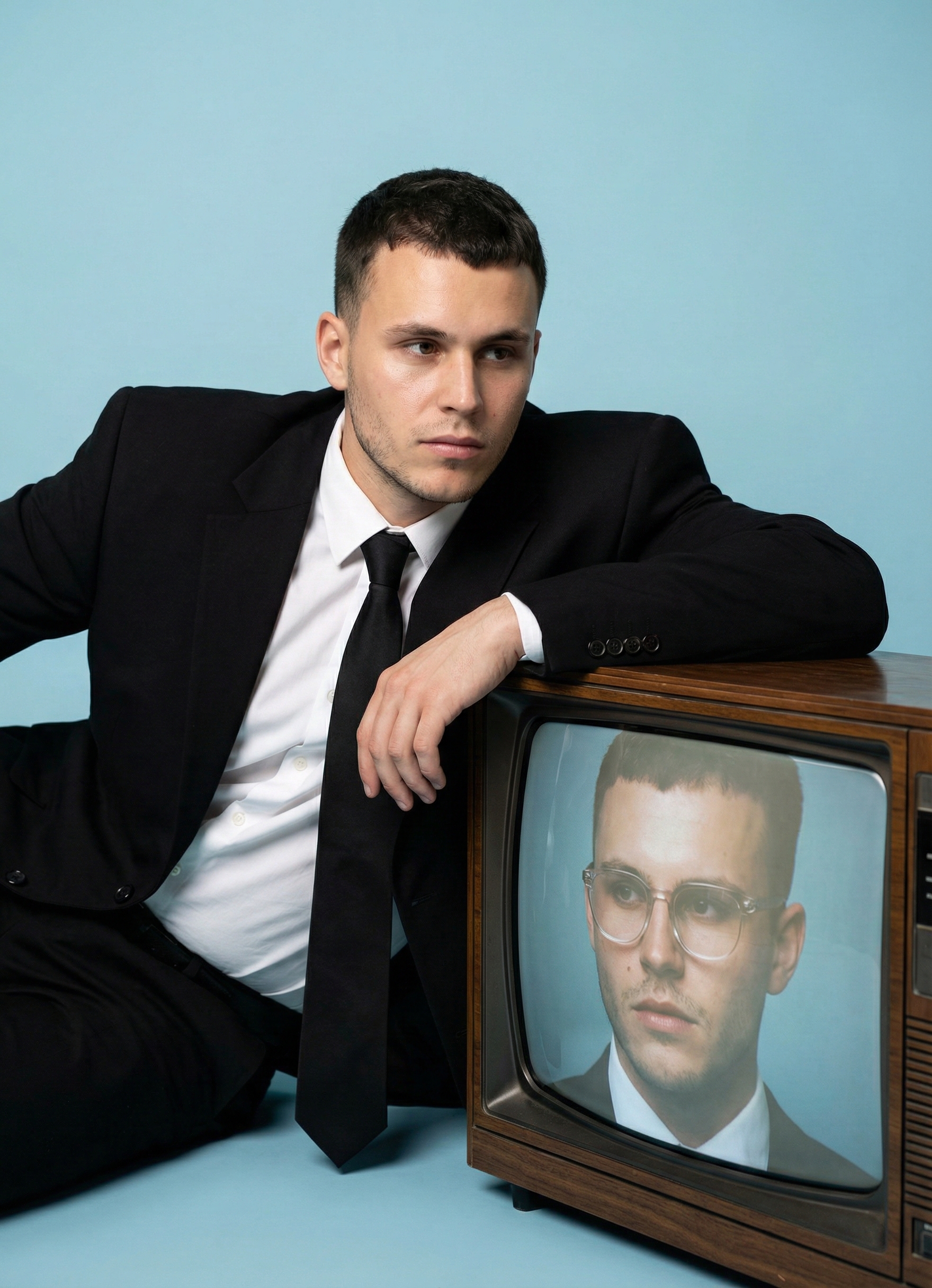 В телевизоре 