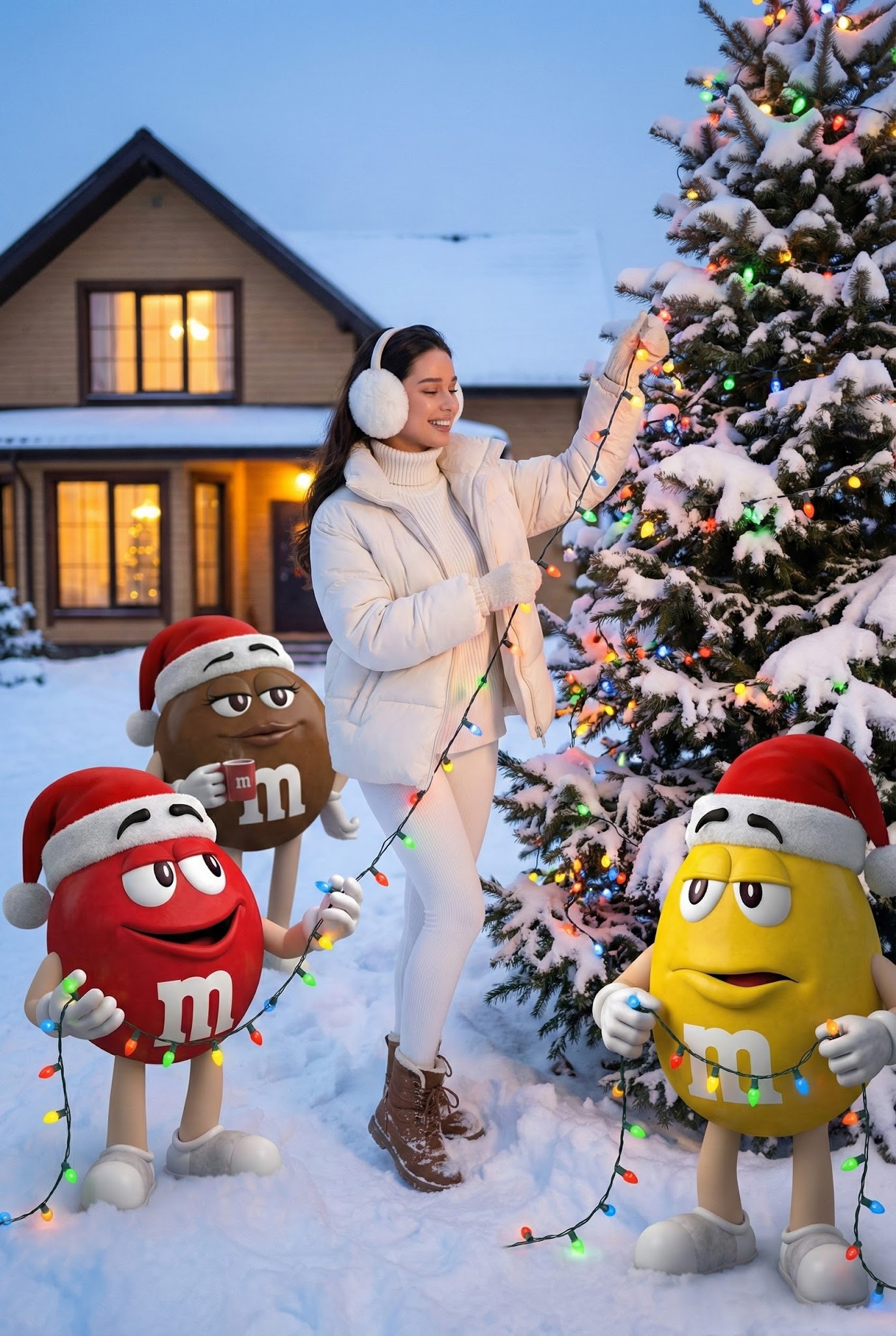 Волшебное фото с M&M’s